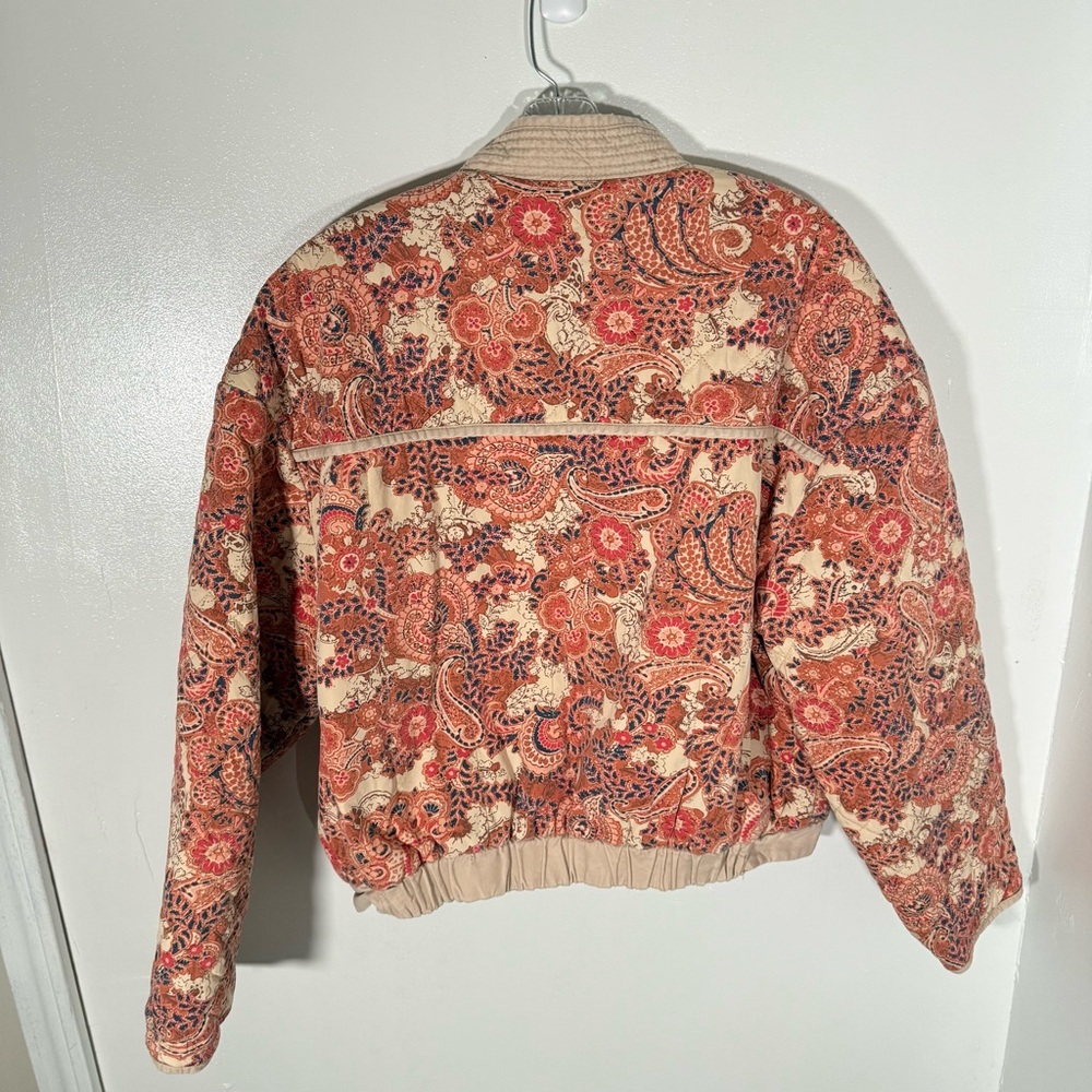 Free People Great Escape Dolman Quilted Jacket Sand - Picture 8 of 9